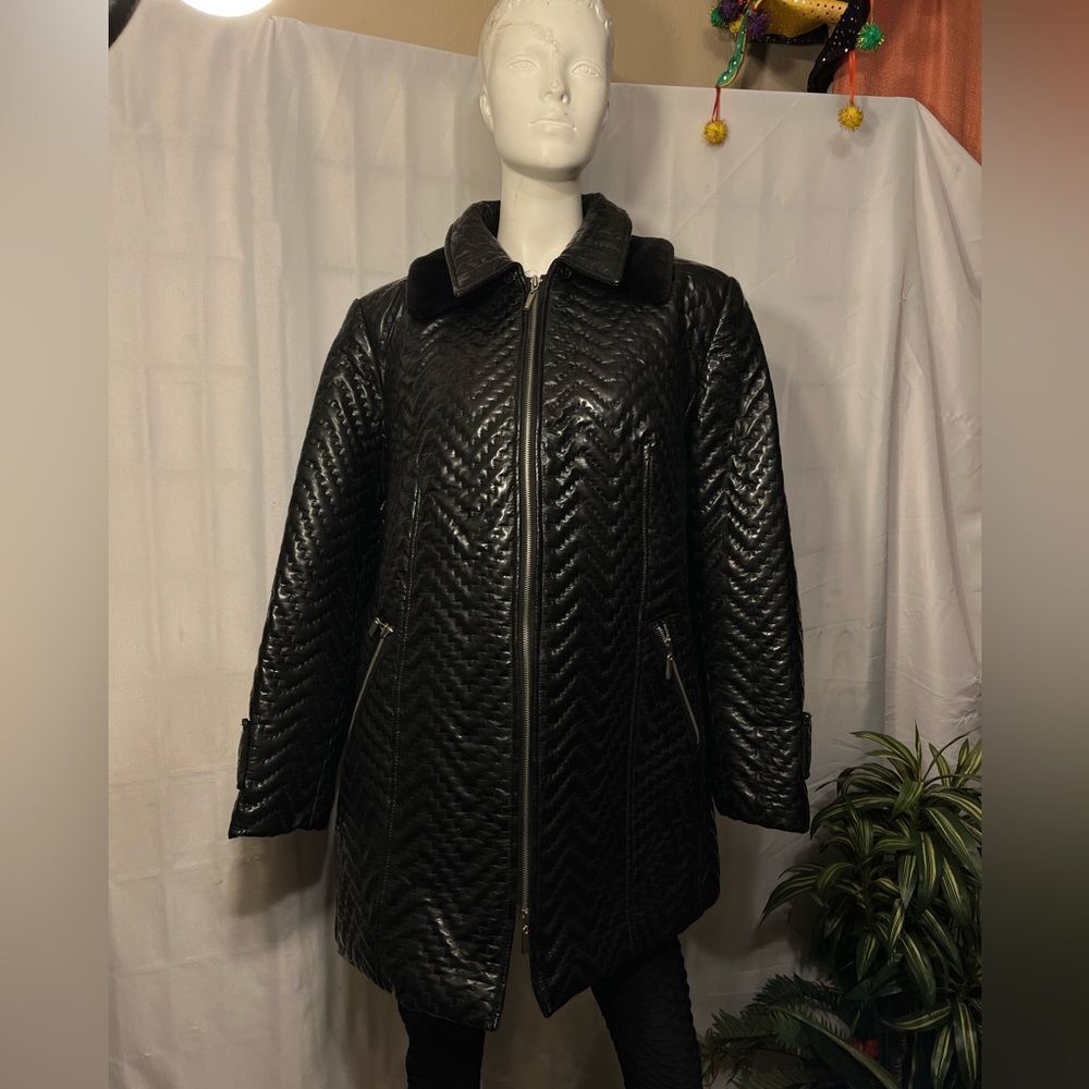 Komitor Polyurethane Shiny Women’s Jacket